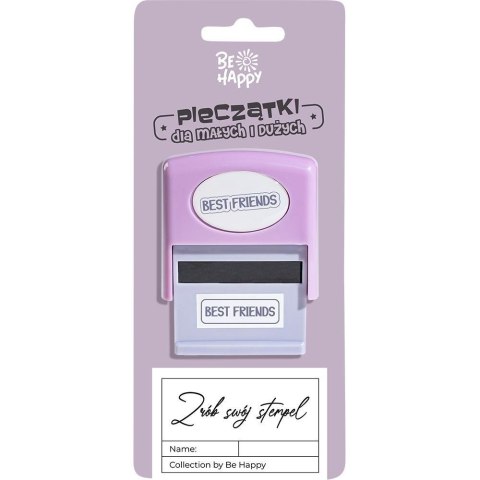 Pieczątka dla dzieci z napisem best friends Pieczątka dla dzieci z napisem best friends
