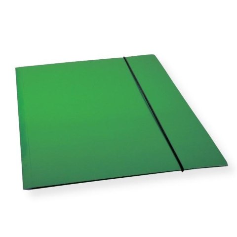 Teczka A4 z gumką lakier zielona 300gsm (10szt) Teczka A4 z gumką lakier zielona 300gsm (10szt)