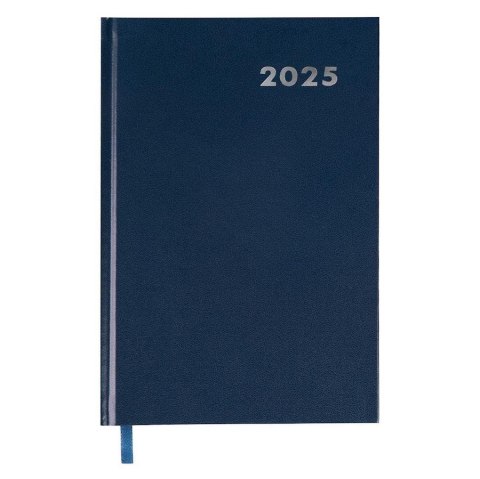 Kalendarz książkowy 2025 A5 niebieski EASY Kalendarz książkowy 2025 A5 niebieski EASY