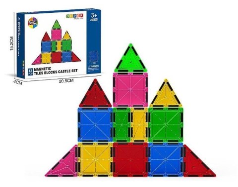 Klocki magnetyczne 13el Klocki magnetyczne 13el