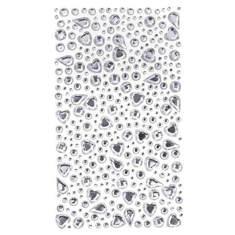 Kryształki samoprzylepne crystal 250szt Kryształki samoprzylepne crystal 250szt
