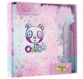 Notes + długopis z pomponem CUTIE CREW Notes + długopis z pomponem CUTIE CREW