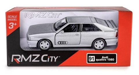 RMZ Audi Quatro Coupe 1980 srebrny RMZ Audi Quatro Coupe 1980 srebrny