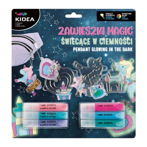 Zawieszki Magic świecące w ciemności KIDEA Zawieszki Magic świecące w ciemności KIDEA