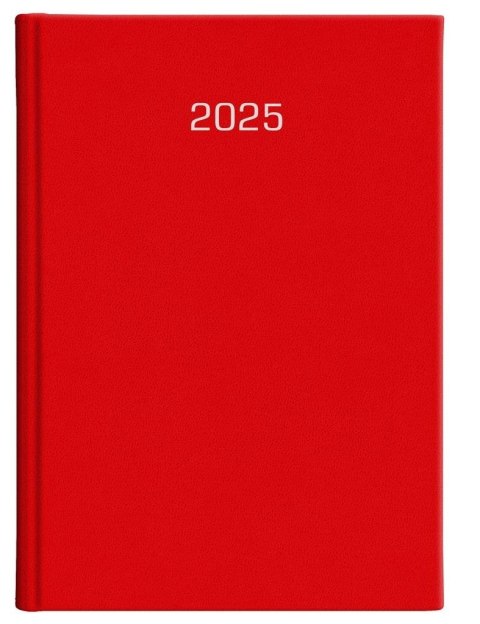 Kalendarz 2025 A5 tyg. Albit czerwony Kalendarz 2025 A5 tyg. Albit czerwony