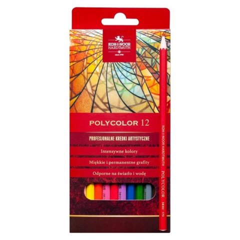 Kredki Polycolor 12 kolorów Kredki Polycolor 12 kolorów