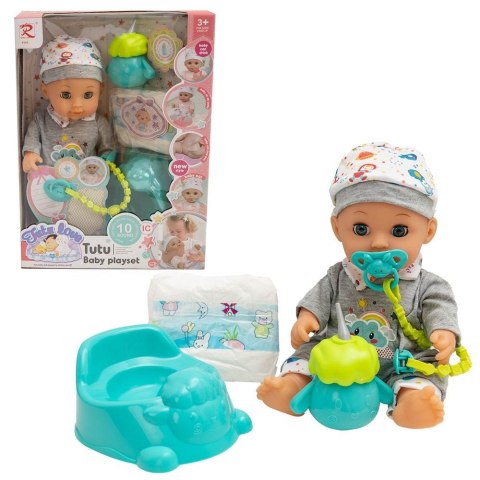 Lalka bobas 30cm z akcesoriami Lalka bobas 30cm z akcesoriami