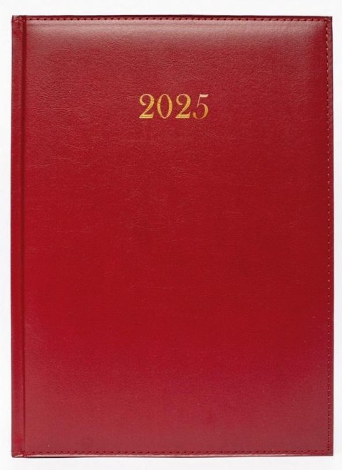Terminarz 2025 tygodniowy A4 Divas z gąbką bordo Terminarz 2025 tygodniowy A4 Divas z gąbką bordo