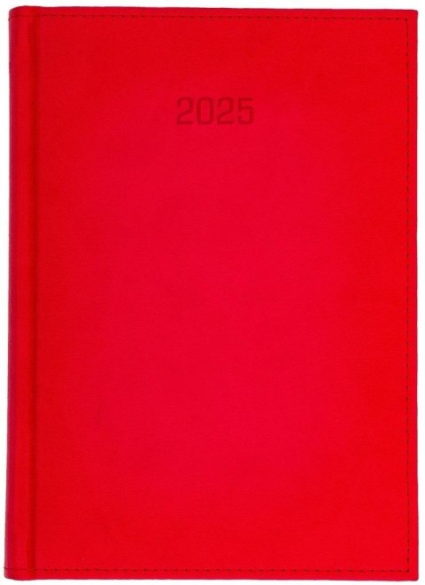 Kalendarz 2025 A4 tygodniowy Vivella czerwony Kalendarz 2025 A4 tygodniowy Vivella czerwony