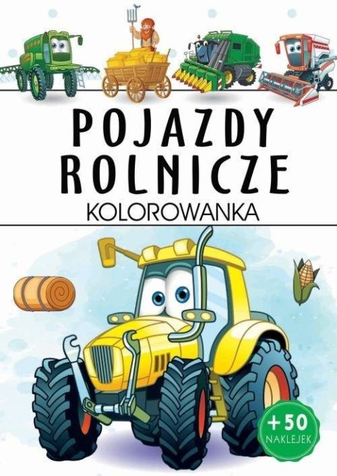 Pojazdy rolnicze - kolorowanka Pojazdy rolnicze - kolorowanka