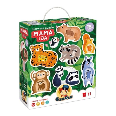 CzuCzu Pierwsze puzzle Mama i ja CzuCzu Pierwsze puzzle Mama i ja