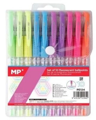 Długopis fluorescencyjny 10 kolorów