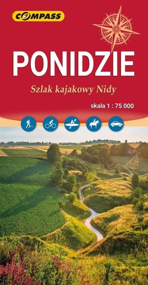 Mapa - Ponidzie 1:75 000 Mapa - Ponidzie 1:75 000
