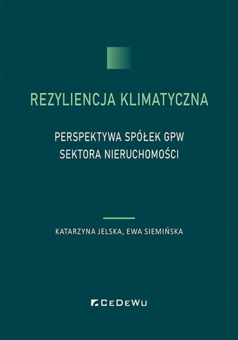 Rezyliencja klimatyczna Rezyliencja klimatyczna