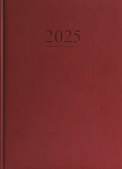 Terminarz 2025 Stacjonarny Bordo Terminarz 2025 Stacjonarny Bordo