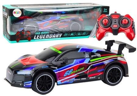 Auto sportowe RC 1:10 25km/h czarne Auto sportowe RC 1:10 25km/h czarne