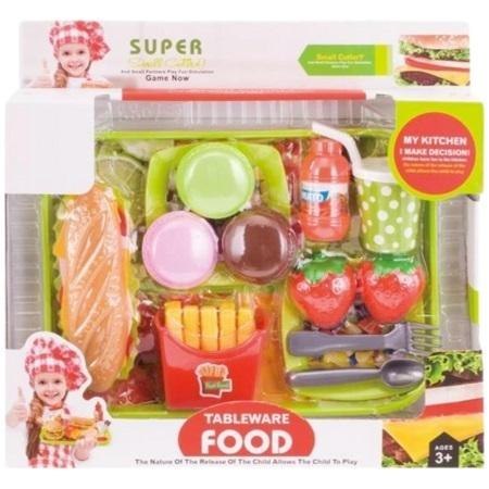 Zestaw kuchenny jedzenie Zestaw kuchenny jedzenie