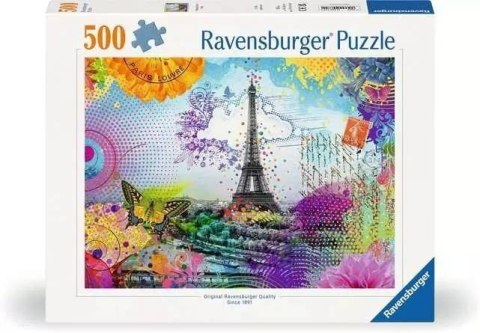 Puzzle 500 Pocztówka z Paryża Puzzle 500 Pocztówka z Paryża