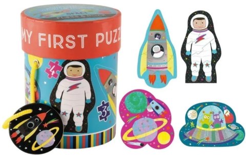 Puzzle dla początkujących kosmos 4w1 Puzzle dla początkujących kosmos 4w1