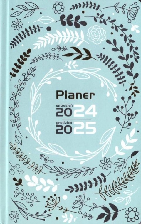 Terminarz planer 2024/2025 miętowy Terminarz planer 2024/2025 miętowy