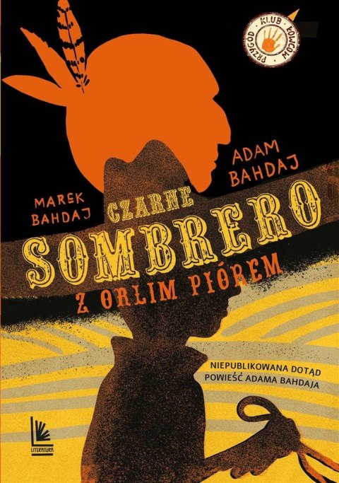 Czarne sombrero z orlim piórem Czarne sombrero z orlim piórem