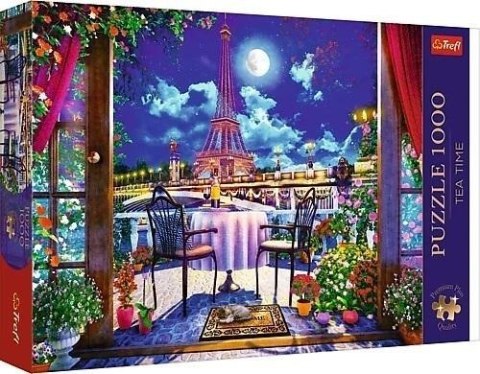 Puzzle 1000 Paryż w blasku księżyca TREFL Puzzle 1000 Paryż w blasku księżyca TREFL
