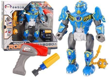 Robot do skręcania światła dźwięk niebieski Robot do skręcania światła dźwięk niebieski