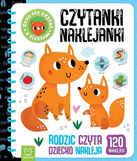 Czytanki-naklejanki. Uczę się czytać z liskiem Czytanki-naklejanki. Uczę się czytać z liskiem