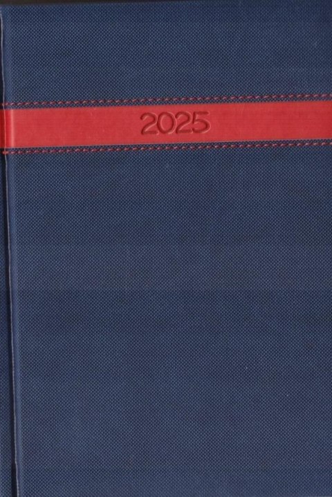 Kalendarz 2025 książkowy z registrami A5 MIX Kalendarz 2025 książkowy z registrami A5 MIX