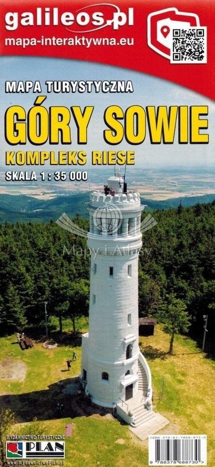 Mapa - Góry Sowie 1:35 000 Mapa - Góry Sowie 1:35 000