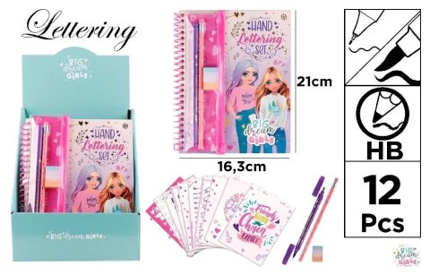 Notes kreatywny na spirali z akcesoriami BDGirls Notes kreatywny na spirali z akcesoriami BDGirls
