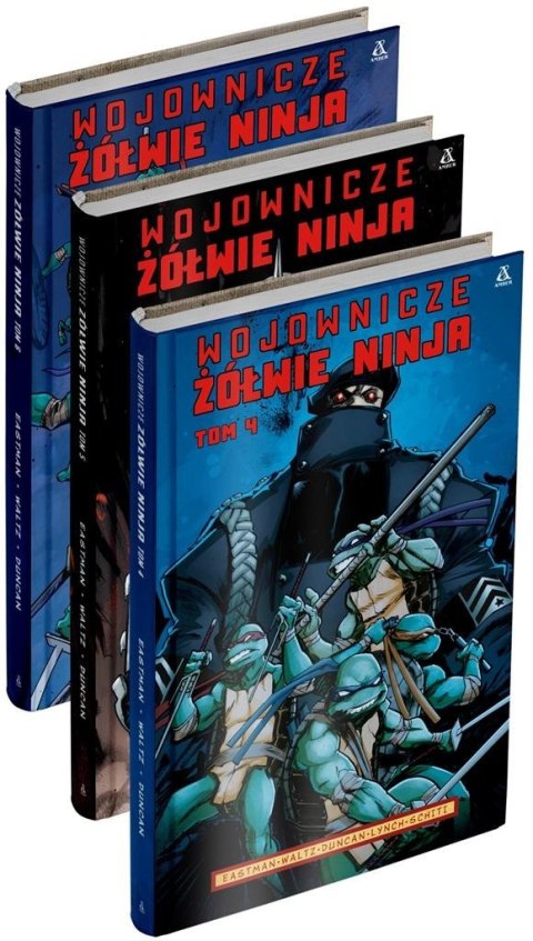 Pakiet: Wojownicze Żółwie Ninja T.4-6 Pakiet: Wojownicze Żółwie Ninja T.4-6