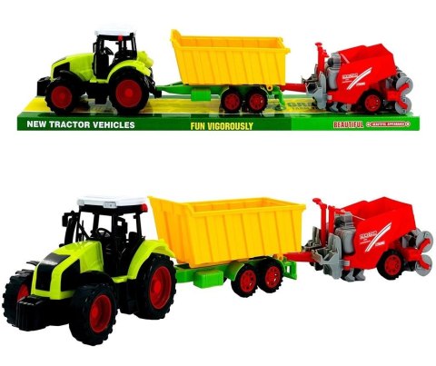 Traktor z przyczepą Traktor z przyczepą