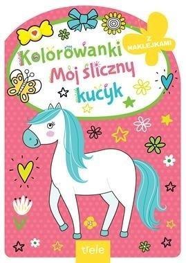 Kolorowanka z wykrojnikiem. Mój śliczny kucyk Kolorowanka z wykrojnikiem. Mój śliczny kucyk
