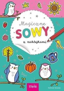 Magiczne sowy z naklejkami Magiczne sowy z naklejkami