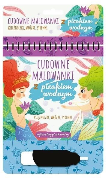 Malowanki z pisakiem wodnym. Księżniczki, wróżki.. Malowanki z pisakiem wodnym. Księżniczki, wróżki..