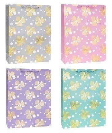 Torebka ozdobna 26x32x10cm mix ROZETTE Torebka ozdobna 26x32x10cm mix ROZETTE