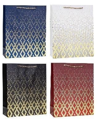 Torebka ozdobna 26x32x10cm mix ROZETTE Torebka ozdobna 26x32x10cm mix ROZETTE