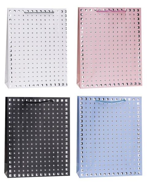 Torebka ozdobna 26x32x10cm mix ROZETTE Torebka ozdobna 26x32x10cm mix ROZETTE