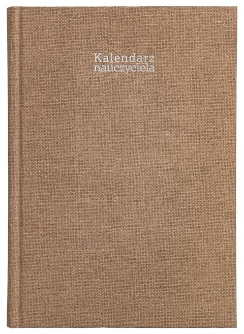 Kalendarz naucz. 2024/2025 A5 tyg. Ekolen beż Kalendarz naucz. 2024/2025 A5 tyg. Ekolen beż