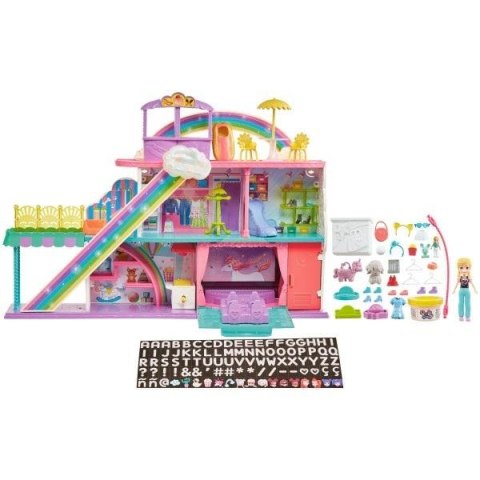Polly Pocket ZestawTęczowe Centrum Handlowe Polly Pocket ZestawTęczowe Centrum Handlowe
