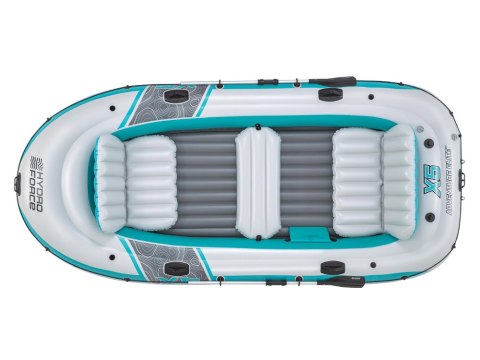 Bestway dmychany Adventure Elite™ X5 ponton 5 osób+wiosła 315x 166cm 65159