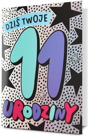 Karnet Urodziny 11 Karnet Urodziny 11