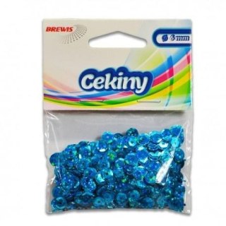 Cekiny hologramowe H 110 jasny niebieski