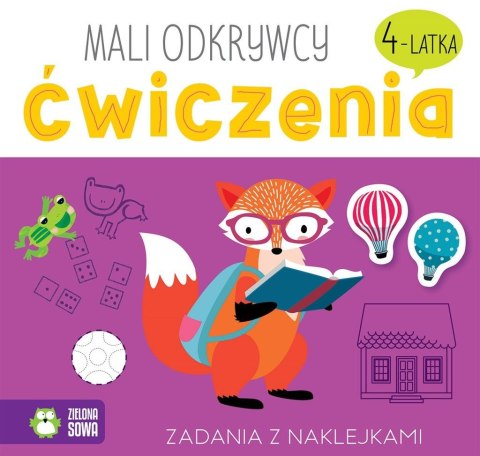 Mali odkrywcy. Ćwiczenia 4-latka Mali odkrywcy. Ćwiczenia 4-latka