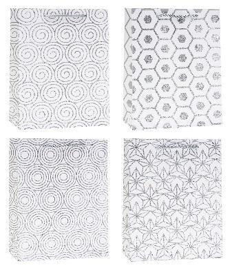 Torebka z brokatem 18x24x8cm mix ROZETTE Torebka z brokatem 18x24x8cm mix ROZETTE