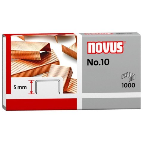 Zszywki miedziowane No 10 x 1000 Zszywki miedziowane No 10 x 1000