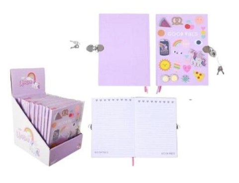 Notes na kłódkę A5 Unicorn 148x210mm Notes na kłódkę A5 Unicorn 148x210mm