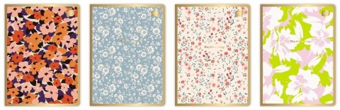 Zeszyt A5/60K kratka Metallic Floral (10szt) Zeszyt A5/60K kratka Metallic Floral (10szt)