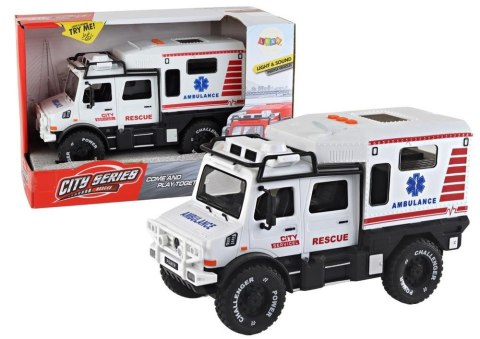 Ambulans terenowy z dźwiękiem i światłem Ambulans terenowy z dźwiękiem i światłem